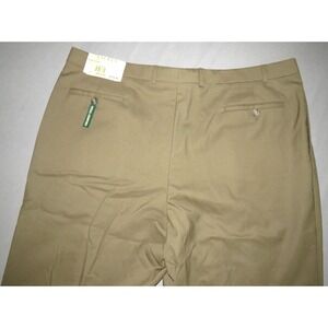 NEW! Lauren Ralph Lauren 100%‎ Wool Brown Pleated Pants Men's 42 X 30 NWT!